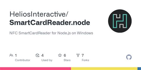 nodejs smart card reader|HeliosInteractive/SmartCardReader.node .